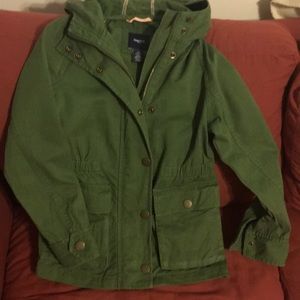 Green jacket